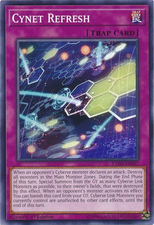 Cynet Refresh - EXFO-EN067 - Common 1st Edition Extreme Force [EXFO] 1st Edition Singles (espanol)