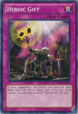 Heroic Gift - ABYR-EN068 - Common Unlimited Abyss Rising Unlimited Singles
