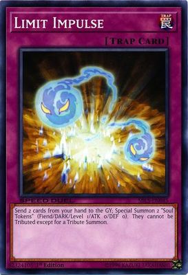 Limit Impulse - SBLS-EN045 - Common 1st Edition Speed Duel: Arena of Lost Souls Singles