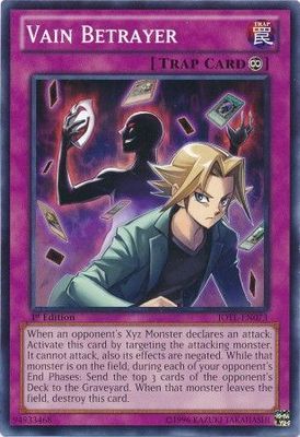 Vain Betrayer - JOTL-EN073 - Common 1st Edition Judgment of the Light 1st Edition Singles