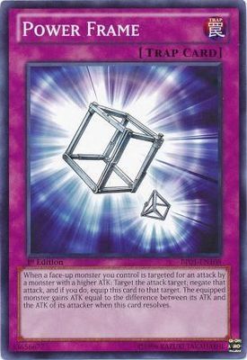 Power Frame - BP01-EN108 - Common 1st Edition Battle Pack: Epic Dawn 1st Edition Singles