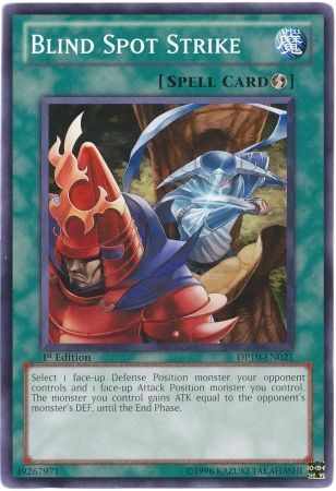 Blind Spot Strike - DP10-EN021 - Common 1st Edition Duelist Pack: Yusei 3 [DP10] 1st Edition Singles (espanol)