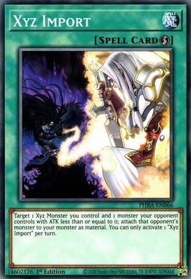 Xyz Import - PHRA-EN066 - Common 1st Edition Phantom Rage 1st Edition Singles [PHRA] (espanol)