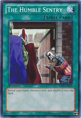 The Humble Sentry - ABYR-EN065 - Common 1st Edition Abyss Rising 1st Edition Singles