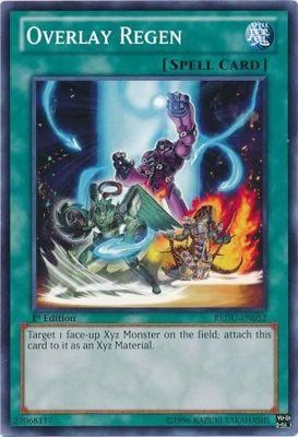 Overlay Regen - REDU-EN052 - Common 1st Edition Return of the Duelist 1st Edition Singles