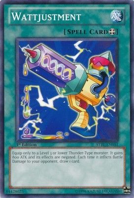 Wattjustment - STBL-EN051 - Common 1st Edition Starstrike Blast 1st Edition Singles