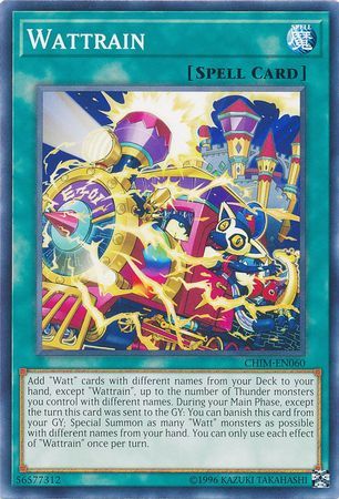 Wattrain - CHIM-EN060 - Common Unlimited Chaos Impact Unlimited Singles