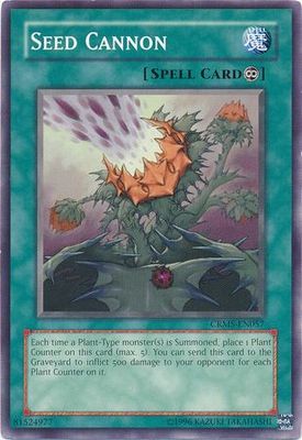 Seed Cannon - CRMS-EN057 - Common Unlimited Crimson Crisis [CRMS] Unlimited Singles