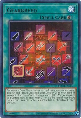 Gearbreed - TOCH-EN016 - Rare Unlimited Toon Chaos Unlimited Singles