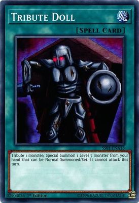 Tribute Doll - SS01-ENA13 - Common 1st Edition Speed Duel Starter Decks: Destiny Masters Singles (espanol)