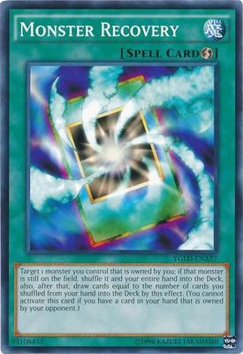 Monster Recovery - YGLD-ENA27 - Common Unlimited Yugi&#39;s Exodia Deck Unlimited (YGLD-ENA)