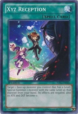 Xyz Reception - JOTL-EN060 - Common 1st Edition Judgment of the Light 1st Edition Singles (espanol)
