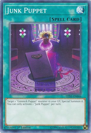 Junk Puppet - LED5-EN044 - Common 1st Edition Legendary Duelists: Immortal Destiny Singles