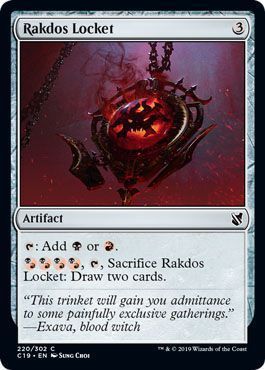 Rakdos Locket 220/302 Commander 2019 Singles