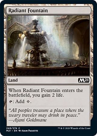 Radiant Fountain 248/274 Magic 2021 (M21) Singles