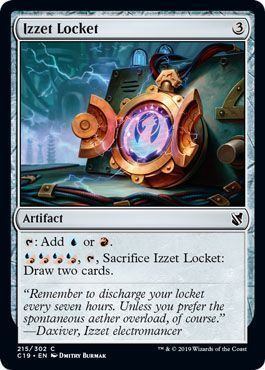 Izzet Locket 215/302 - Commander 2019 Singles