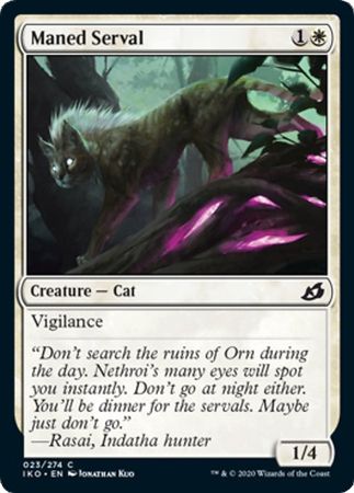 Maned Serval 023/274 Ikoria: Lair of Behemoths Singles