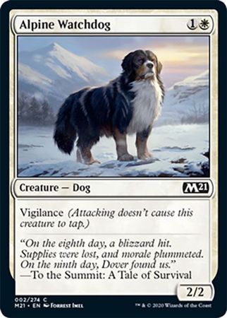 Alpine Watchdog 002/274 Magic 2021 (M21) Singles