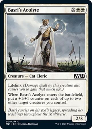 Basri&#39;s Acolyte 008/274 Magic 2021 (M21) Singles (Español)