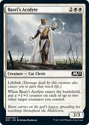 Basri&#39;s Acolyte 008/274 Magic 2021 (M21) Singles (Español)