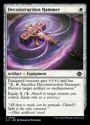 Deconstruction Hammer 0009 The Lost Caverns of Ixalan Singles