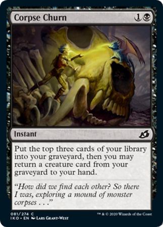 Corpse Churn 081/274 -  Ikoria: Lair of Behemoths Singles