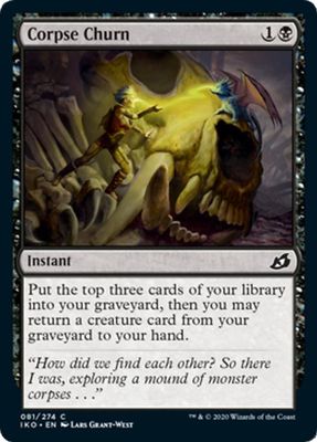 Corpse Churn 081/274 -  Ikoria: Lair of Behemoths Singles