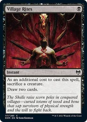 Village Rites 117/285 Kaldheim Singles
