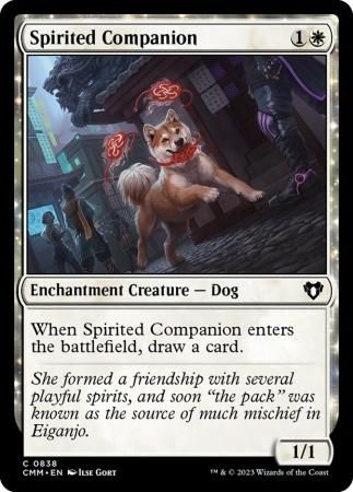 Spirited Companion 0838 Commander Masters Singles