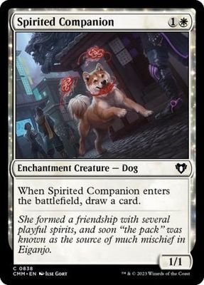 Spirited Companion 0838 Commander Masters Singles