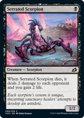 Serrated Scorpion 099/274 - Ikoria: Lair of Behemoths Singles