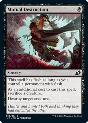 Mutual Destruction 096/274 - Ikoria: Lair of Behemoths Singles (Español)