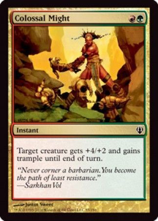 Colossal Might Archenemy Singles