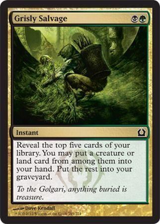 Grisly Salvage Return to Ravnica Singles