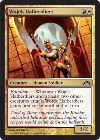 Wojek Halberdiers Gatecrash Singles
