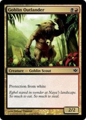 Goblin Outlander Conflux Singles