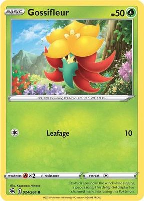 Gossifleur - 024/264 - Common Sword &amp; Shield: Fusion Strike Singles