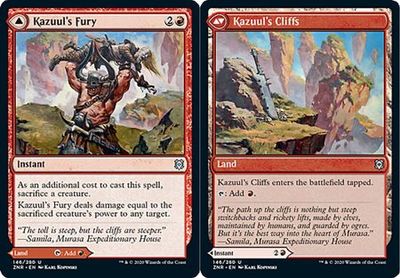 Kazuul&#39;s Fury | Kazuul&#39;s Cliffs 146/280 Zendikar Rising Singles