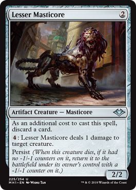 Lesser Masticore 225/254 Modern Horizons Singles