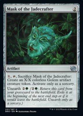 Mask of the Jadecrafter 201/287 The Brothers&#39; War Singles (Español)