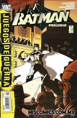 SH Batman Issue Preludio Juegos de Guerra DC Comics Espanol