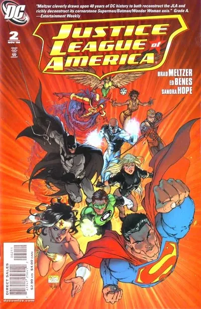 SHX Justice League of America Comic Issue 2 DC Comics Ingles