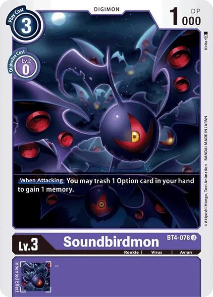 Soundbirdmon - Great Legend (BT04) Great Legend