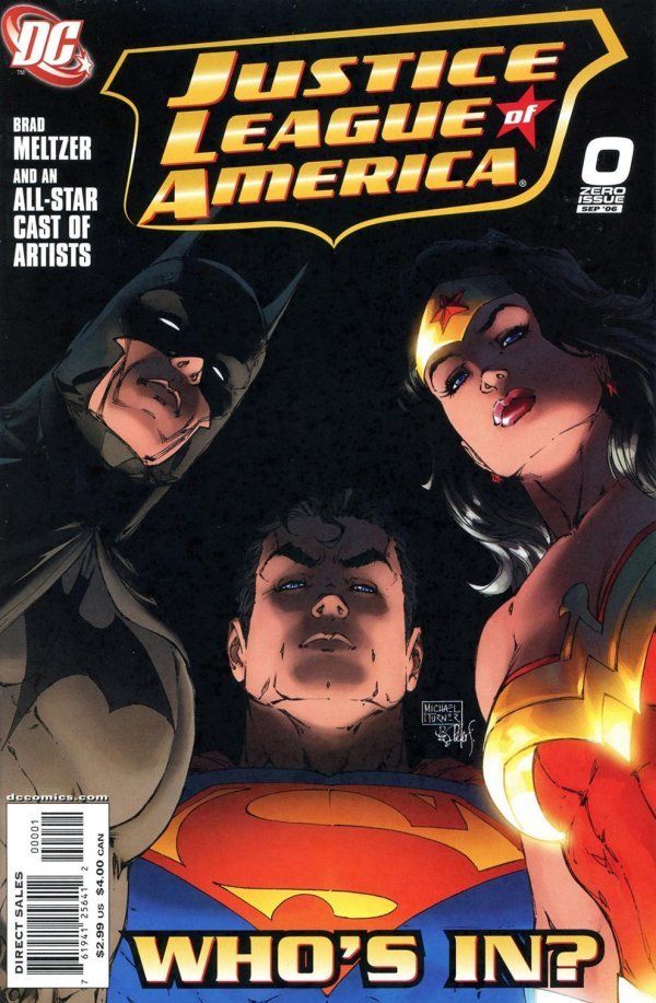 SH Justice League of America Issue 0 DC Comics Ingles