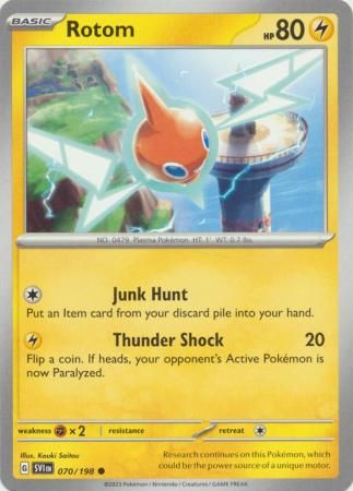 Rotom - 070/198 - Common Scarlet &amp; Violet (Base Set) Singles