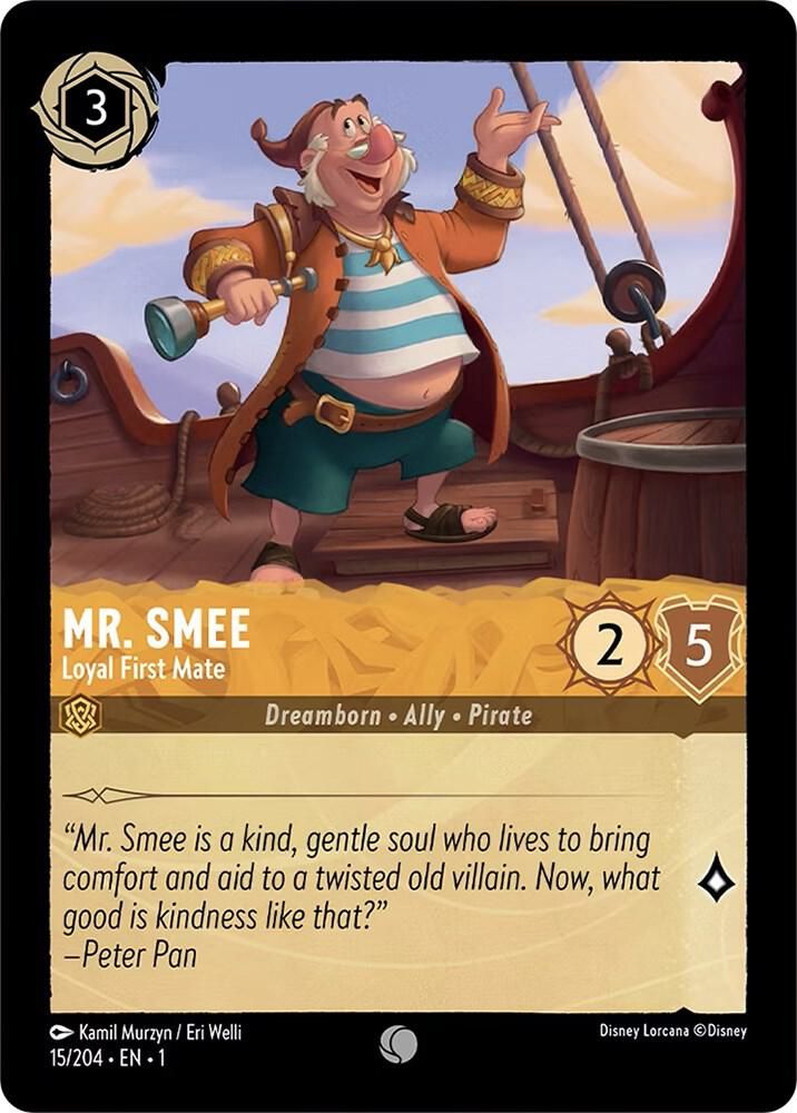Mr. Smee - Loyal First Mate - The First Chapter (1) The First Chapter