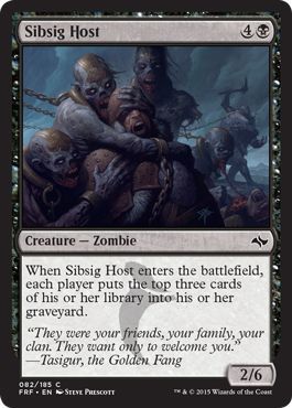 Sibsig Host 082/185 Fate Reforged Singles