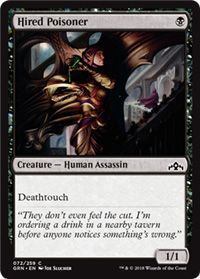 Hired Poisoner 072/259 - Guilds of Ravnica Singles (Español)