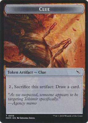 Clue 0016 - Token Murders at Karlov Manor Singles