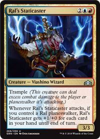 Ral&#39;s Staticaster 268/259 Planeswalker Deck Exclusive Guilds of Ravnica Singles